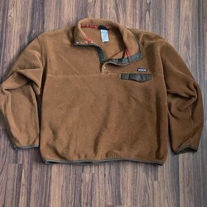 Patagonia Brown Fleece Synchilla
